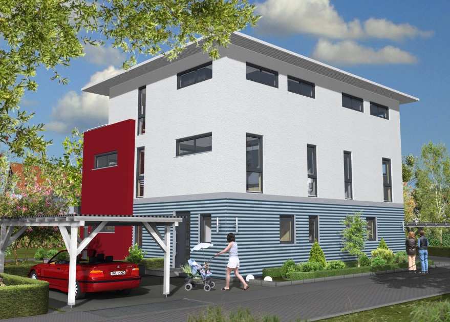 Fertighaus in Wiesbaden, von PRO-IM Neo realisiert