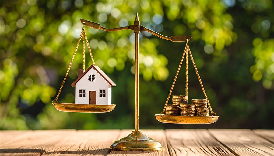 Wohnhaus, das für die Vermarktung durch PRO-IM Neo bewertet wurde